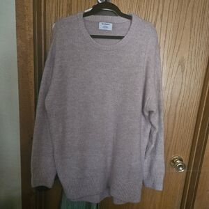 Old Navy Mauve Scoopneck Knit Sweater